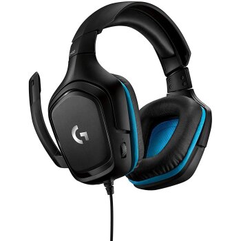 Logitech Gaming Headset G432, schwarz/cyan - B-Ware sehr gut
