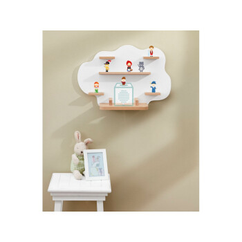 LIVARNO home Kinder-Regal für Audiobox und Figuren, zum Hängen oder Stellen (Wolke) - B-Ware neuwertig
