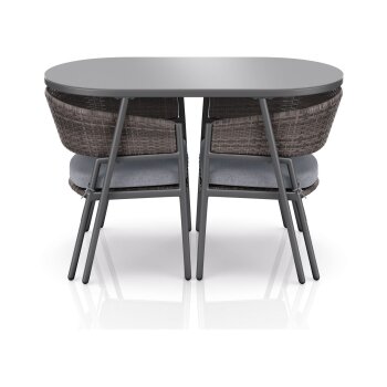 LIVARNO home Balkonset, aus Stahl, 3-teilig - B-Ware Transportschaden Kosmetisch