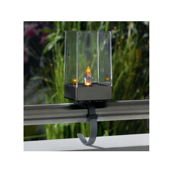 LIVARNO home LED-Solarfackel, mit realistischem Flackereffekt (Balkonleuchte/Bodenstecker) - B-Ware sehr gut