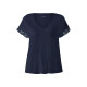 esmara® Damen T-Shirt mit dekorativer Spitze - B-Ware