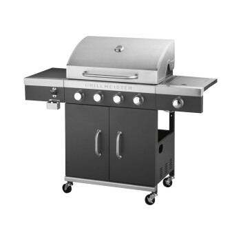 GRILLMEISTER Gasgrill, 4plus1 Brenner, 19,7 kW - B-Ware...