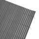Ribelli PVC Sichtschutzmatte Balkon Windschutz 0,8 x 3 m, grau - B-Ware sonstiges