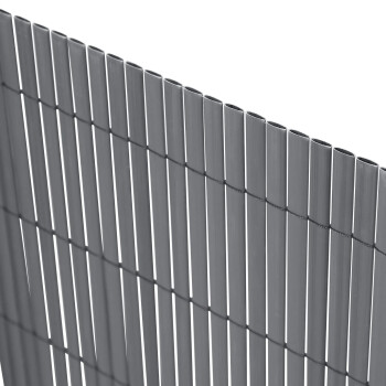 Ribelli PVC Sichtschutzmatte Sichtschutzzaun Balkon Windschutz 80 x 300 cm - B-Ware neuwertig