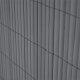 Ribelli Sichtschutzmatte, aus PVC, 80 x 300 cm, anthrazit - B-Ware neuwertig