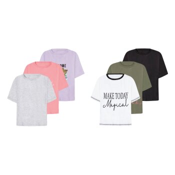 pepperts!® Kinder Mädchen T-Shirts, 3...
