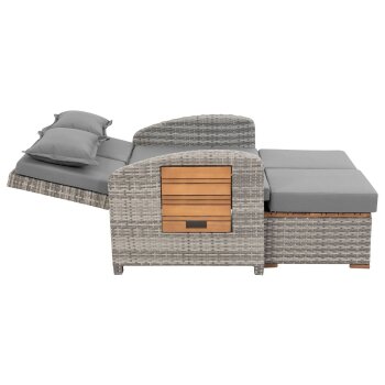 greemotion Multifunktionssofa »Bahia Tabago«, grau - B-Ware neuwertig