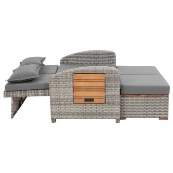 greemotion Multifunktionssofa »Bahia Tabago«, grau - B-Ware neuwertig