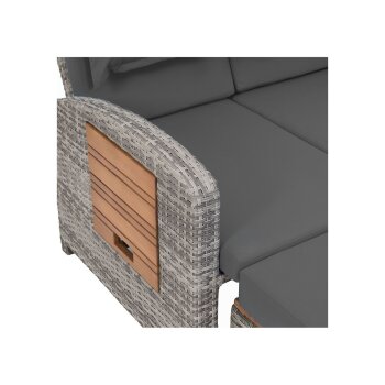 greemotion Multifunktionssofa »Bahia Tabago«, grau - B-Ware neuwertig