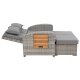 greemotion Multifunktionssofa »Bahia Tabago«, grau - B-Ware neuwertig