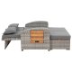 greemotion Multifunktionssofa »Bahia Tabago«, grau - B-Ware neuwertig
