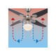 LIVARNO home LED Deckenleuchte mit Ventilator, 3 Geschwindigkeitsstufen - B-Ware neuwertig