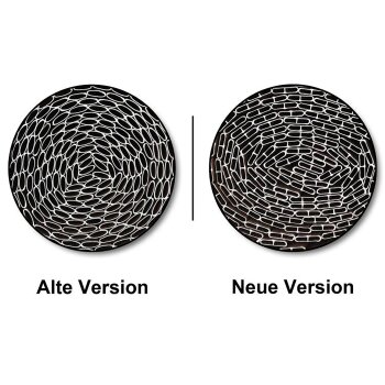 Ribelli Sichtschutzmatte, aus PVC, 90 x 400 cm, grau - B-Ware neuwertig