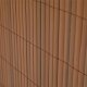 Ribelli PVC Sichtschutzmatte, 1 x 3 m, braun - B-Ware neuwertig