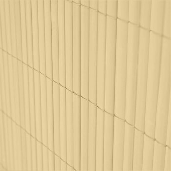 Ribelli Sichtschutzmatte, aus PVC, ca. 90 x 500 cm, bambus - B-Ware neuwertig