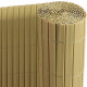 Ribelli® PVC Sichtschutzmatte mit Steg, extra stabil Sichtschutzzaun Sichtschutz Zaun Balkon Windschutz (90 x 400 cm, Bambus) - B-Ware neuwertig