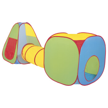 Playtive Pop-up-Spielzelt, mit Tunnel, 3-teilig - B-Ware