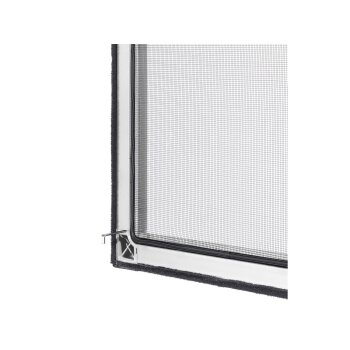 LIVARNO home Fenster-Insektenschutz, 120 x 140 cm, teleskopierbar (weiß) - B-Ware sehr gut