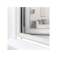LIVARNO home Fenster-Insektenschutz, 120 x 140 cm, teleskopierbar (weiß) - B-Ware sehr gut