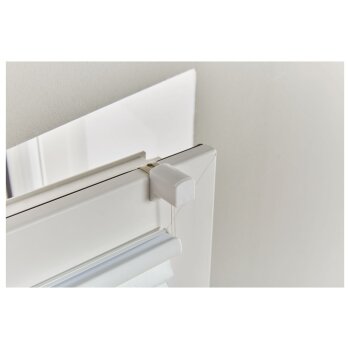 LIVARNO home Plissee Rollo, für Fenster, 65 x 130 cm (weiß) - B-Ware neuwertig