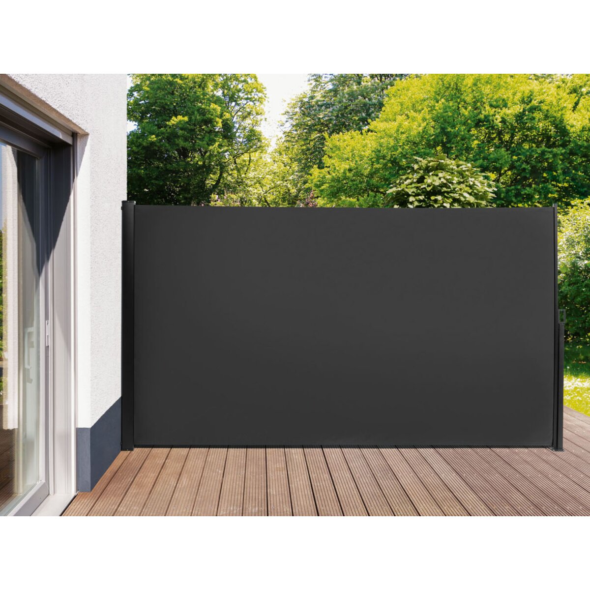 LIVARNO home Seitenmarkise, ausziehbar, 200 x 350 cm - B-Ware gut, 51,99 €