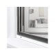 LIVARNO home Fenster-Insektenschutz, 120 x 140 cm, teleskopierbar - B-Ware