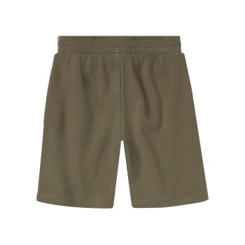 pepperts!® Jungen Sweatshorts, 2 Stück, mit hohem Baumwollanteil (grau/khaki, 134/140) - B-Ware neuwertig