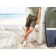 pepperts!® Jungen Sweatshorts, 2 Stück, mit hohem Baumwollanteil (grau/khaki, 134/140) - B-Ware neuwertig