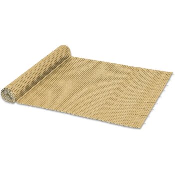 Ribelli PVC Sichtschutz Zaun/Balkon Windschutz 80x400cm, Bambus - B-Ware sonstiges