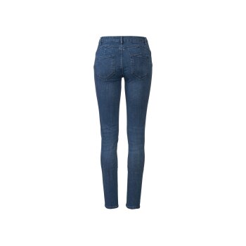 esmara® Damen Jeans, Super Skinny Fit, mit normaler Leibhöhe (blau, 38) - B-Ware neuwertig