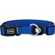 DDOXX Hundehalsband Air Mesh, verstellbar, gepolstert | viele Farben | für kleine & große Hunde Blau, M - B-Ware sehr gut