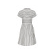 esmara® Damen-Leinenkleid (44, Streifen/Marine/Weiß) - B-Ware sehr gut