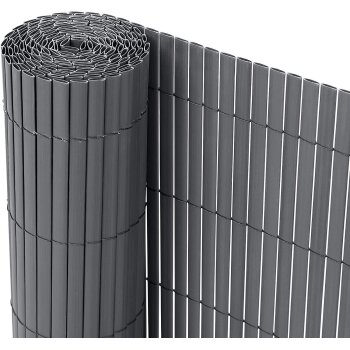 Ribelli Sichtschutzmatte, aus PVC, 90 x 400 cm, anthrazit...