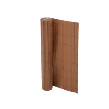 Ribelli Sichtschutzmatte, aus PVC, 160 x 300 cm, braun - B-Ware neuwertig