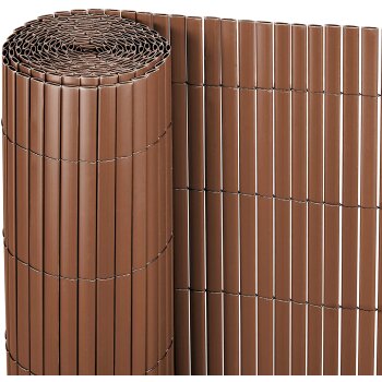 Ribelli Sichtschutzmatte, aus PVC, 90 x 300 cm, braun -...