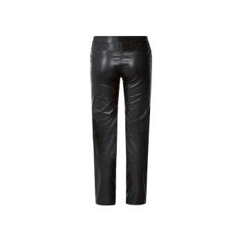 esmara® Damen Hose in Lederoptik (Hose mit Knopf, 42) - B-Ware neuwertig