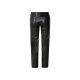 esmara® Damen Hose in Lederoptik (Hose mit Knopf, 42) - B-Ware neuwertig