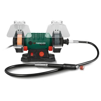 PARKSIDE® Doppelschleifer »PDFW 120 A2«, 120 W, mit flexibler Welle - B-Ware Transportschaden Kosmetisch
