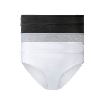 esmara® Damen Minislips, 5 Stück, hoher Baumwollanteil - B-Ware