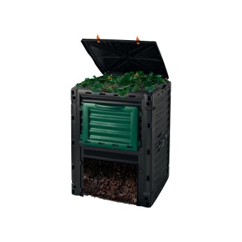 PARKSIDE® Garten Komposter, 300 l, Kunststoff, schwarz/grün, 61 x 61 x 83 cm - B-Ware sonstiges