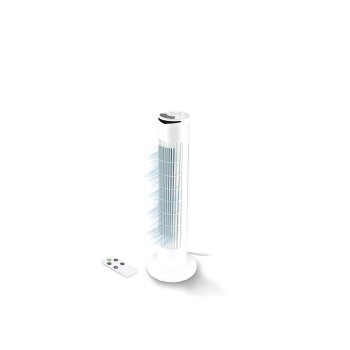 SILVERCREST® Säulenventilator mit LED-Anzeige und Fernbedienung STVL 50 B1 - B-Ware sehr gut
