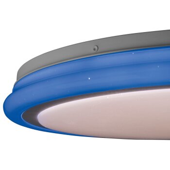 LIVARNO home LED-Deckenleuchte mit Farb-Dekolicht, Ø 41 cm (RGB  Rand - Starlight) - B-Ware neuwertig