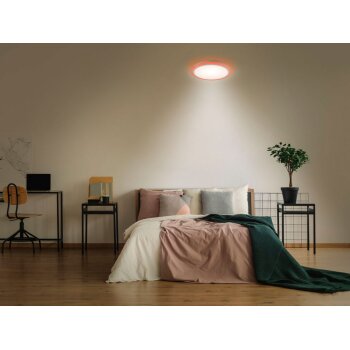 LIVARNO home LED-Deckenleuchte mit Farb-Dekolicht, Ø 41 cm (RGB  Rand - Starlight) - B-Ware neuwertig
