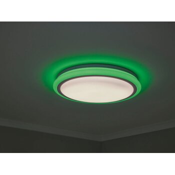LIVARNO home LED-Deckenleuchte mit Farb-Dekolicht, Ø 41 cm (RGB  Rand - Starlight) - B-Ware neuwertig