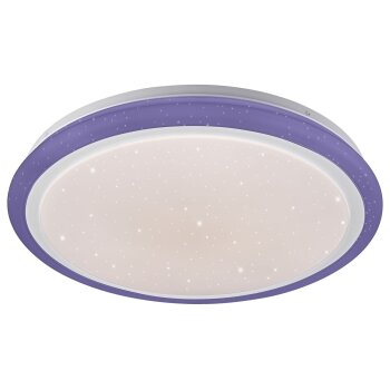 LIVARNO home LED-Deckenleuchte mit Farb-Dekolicht, Ø 41 cm (RGB  Rand - Starlight) - B-Ware neuwertig