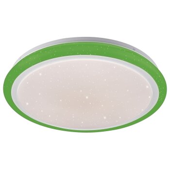 LIVARNO home LED-Deckenleuchte mit Farb-Dekolicht, Ø 41 cm (RGB  Rand - Starlight) - B-Ware neuwertig
