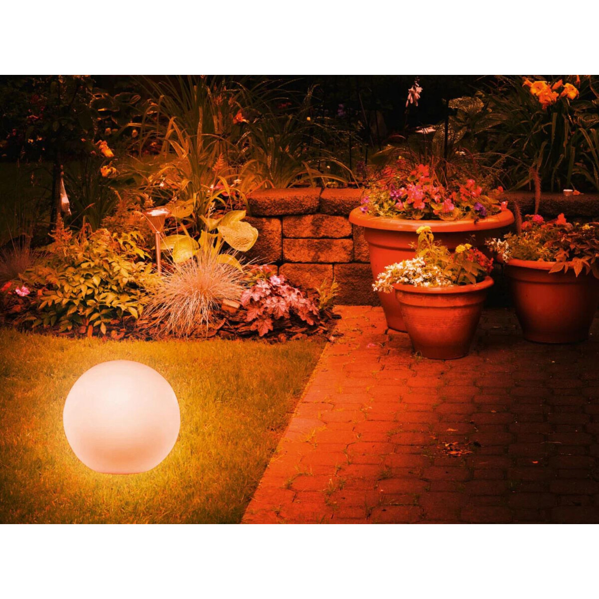 LIVARNO home LED Leuchtkugel, ∅ 40 cm, Zigbee Smart Home - B-Ware  neuwertig, 40,99 €