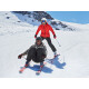 CRIVIT® Skihelm / Snowboardhelm (weiß/schwarz, L/XL) - B-Ware Transportschaden Kosmetisch