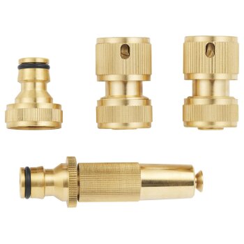 PARKSIDE® Messing-Kupplungssystem / Messing-2-Wege-Verteiler - B-Ware neuwertig