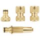 PARKSIDE® Messing-Kupplungssystem / Messing-2-Wege-Verteiler - B-Ware neuwertig